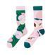 Супер Модні та яскраві шкарпетки для дівчат. Різнопарні шкарпетки в одному стилі. Персик 601069 фото 1
